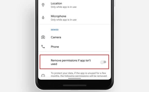CÁCH TỰ ĐỘNG THU HỒI CÁC QUYỀN ĐÃ CẤP CHO APP TRÊN ANDROID 11