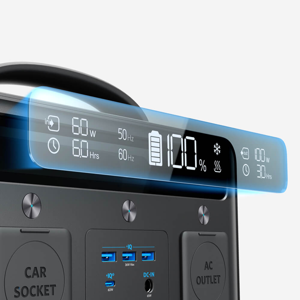 chube Trạm Phát Điện Di Động Anker PowerHouse II 400 - 389Wh | 300W - A1730