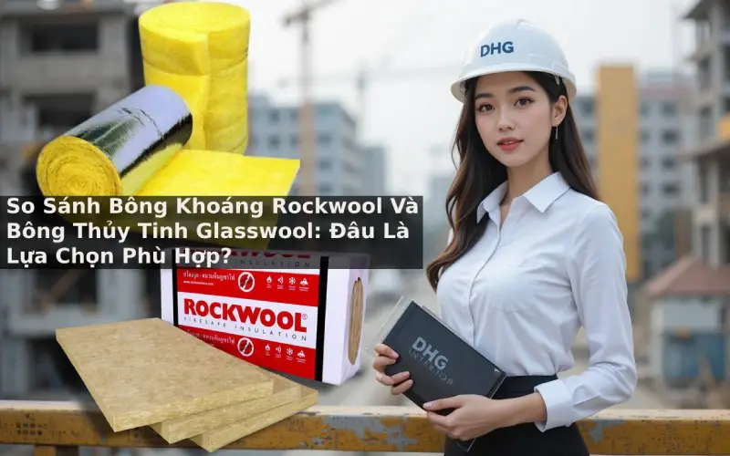So Sánh Bông Khoáng Rockwool Và Bông Thủy Tinh Glasswool: Đâu Là Lựa Chọn Phù Hợp?