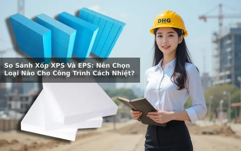 So Sánh Xốp XPS Và EPS: Nên Chọn Loại Nào Cho Công Trình Cách Nhiệt?