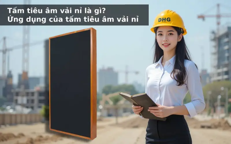 Tấm tiêu âm vải nỉ là gì? Ứng dụng của tấm tiêu âm vải nỉ