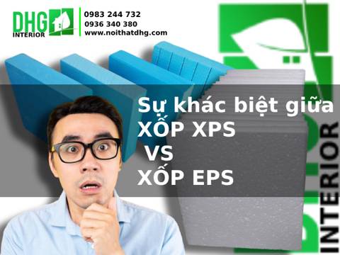 Sự khác nhau giữa xốp XPS và xốp EPS