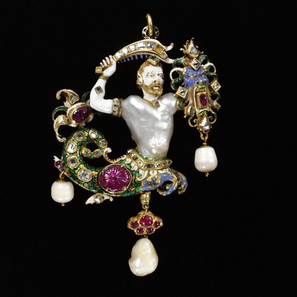 Ngọc trai dị Baroque thời trang thiết kế Hity