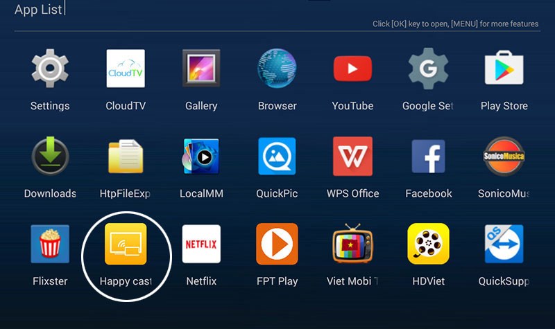 Chia sẻ màn hình từ iPhone, iPad lên máy chiếu BullPro