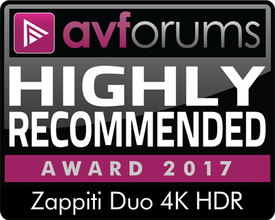 Highly Recommended Award 2017