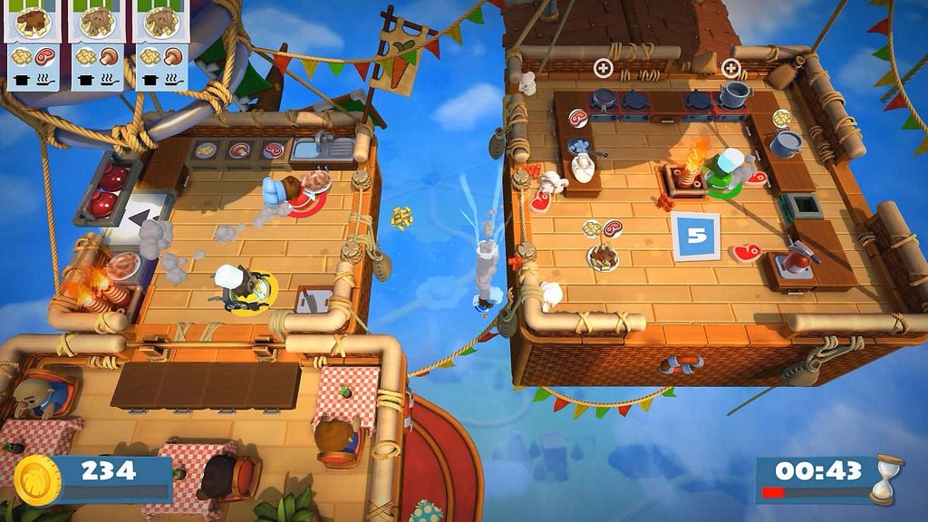 Overcooked 2: Game nấu ăn cùng bạn bè, người yêu cực thú vị