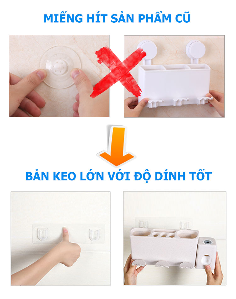 Sử dụng keo dán diện tích bề mặt lớn tạo độ kết dính dài lâu