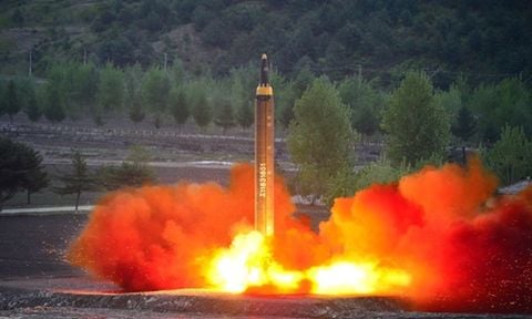 Triều Tiên phóng tên lửa từ Bình Nhưỡng bay qua Nhật Bản