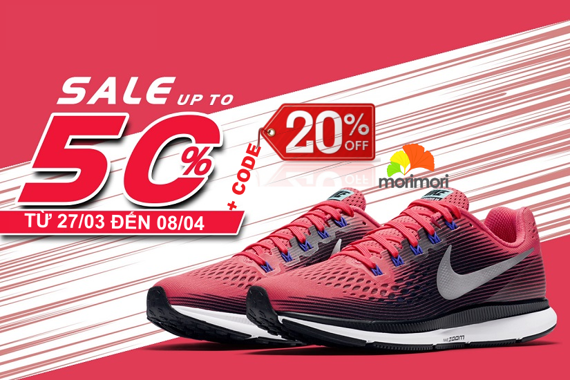 NIKE JAPAN SALE UP TO 50% + CODE 20% ĐẾN 21h30 NGÀY 08/04