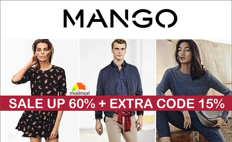 M.A.N.G.O SALE UP TO 60% + CODE 15%