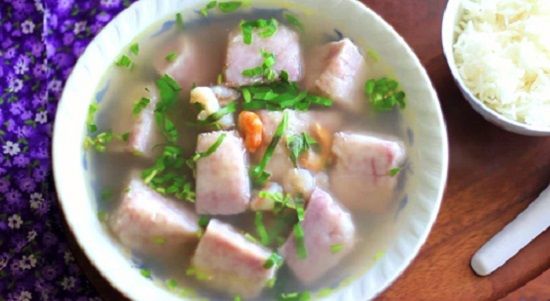 Canh khoai môn cho ngày trung thu ấm cúng