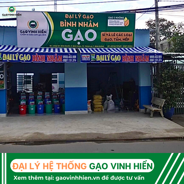 MUA GẠO SẠCH - UY TÍN TẠI ĐẠI LÝ GẠO VINH HIỂN TP THUẬN AN, BÌNH DƯƠNG