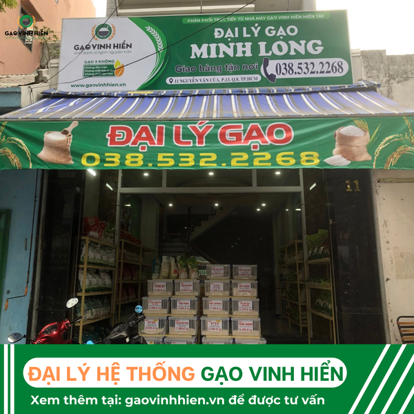 GẠO SẠCH UY TÍN MINH LONG, MUA DỄ DÀNG, TIỆN LỢI HƠN NGAY CẢ KHI Ở NHÀ