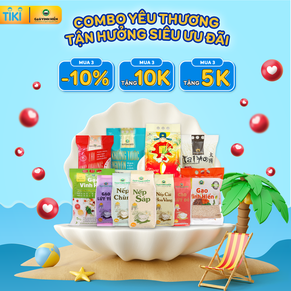 [TIKI X GẠO VINH HIỂN] ƯU ĐÃI VINH HIỂN DÀNH CHO BẠN VÔ VÀN HẤP DẪN