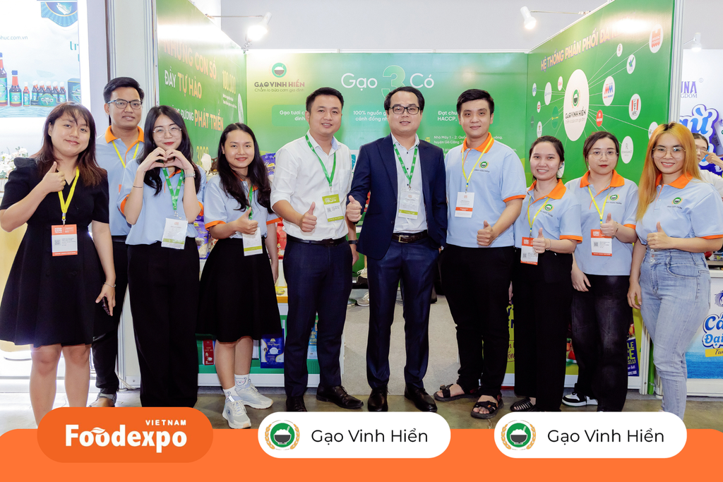 GẠO VINH HIỂN TẠI FOODEXPO 2023 - HỘI NHẬP GIAO THƯƠNG TOÀN CẦU