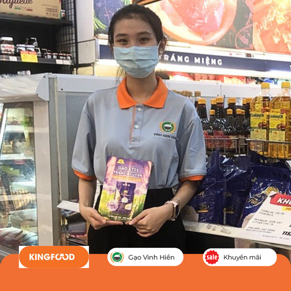 GẠO ST25 TRẠNG NGUYÊN VINH HIỂN ƯU ĐÃI HẤP DẪN CHỈ 115.000VND/TÚI