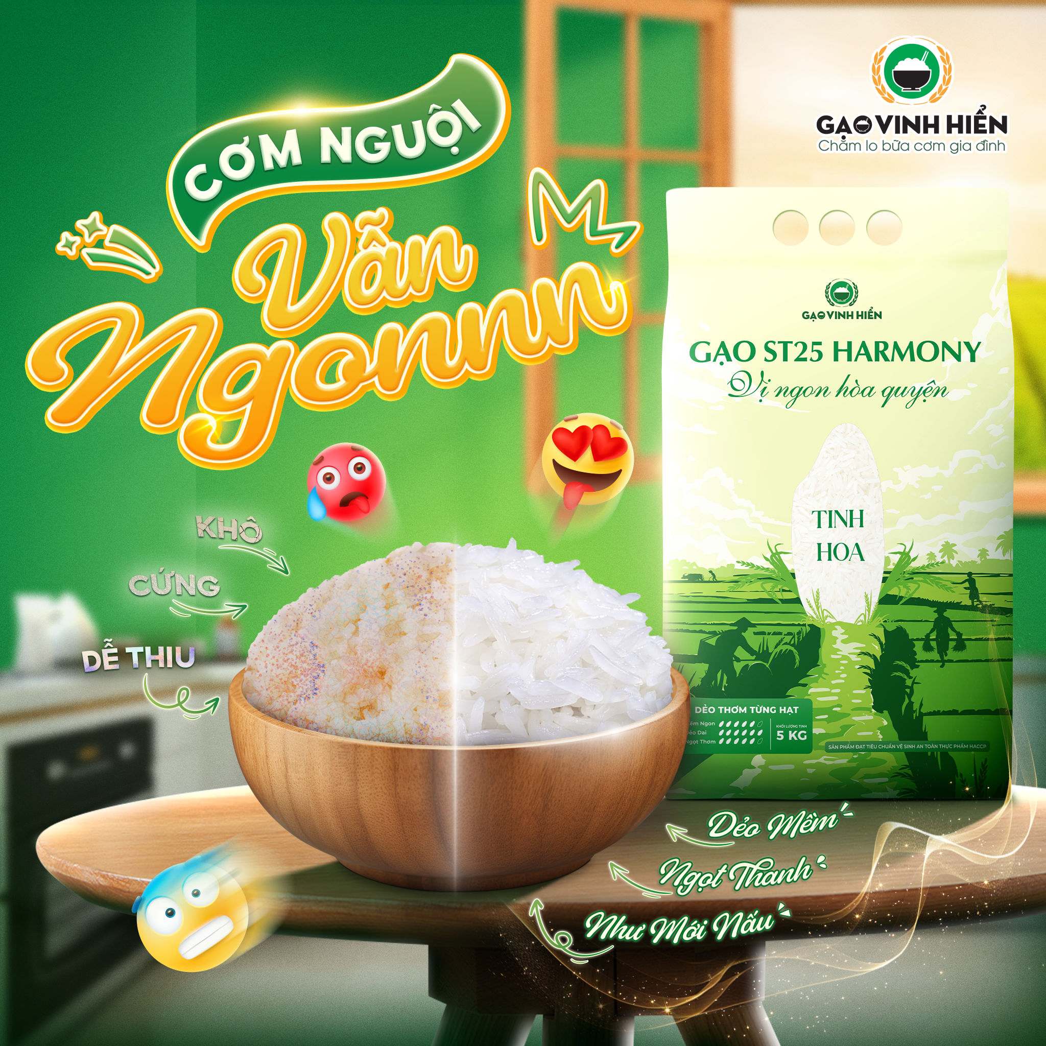 KHI CƠM NGUỘI KHÔNG CÒN LÀ NỖI LO