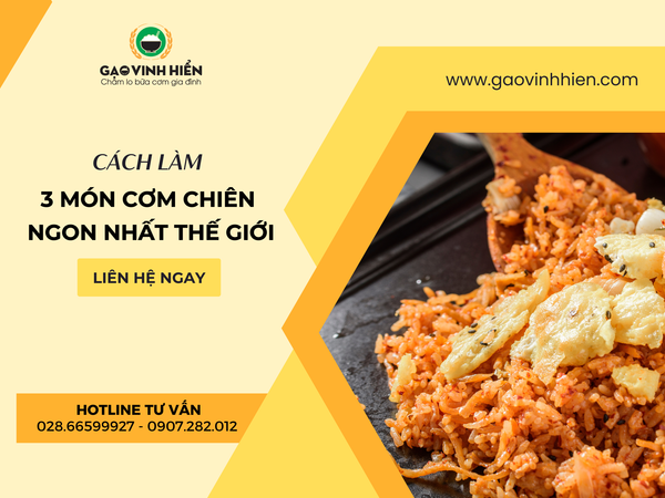 NẤU 3 MÓN “CƠM CHIÊN” ĐỘC LẠ NHẤT THẾ GIỚI TẠI NHÀ