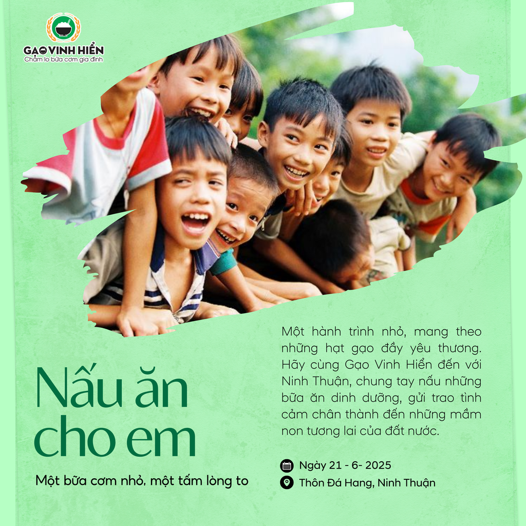 Cùng Gạo Vinh Hiển nấu ăn cho em - Chuyến xe tử tế thắp sáng hi vọng