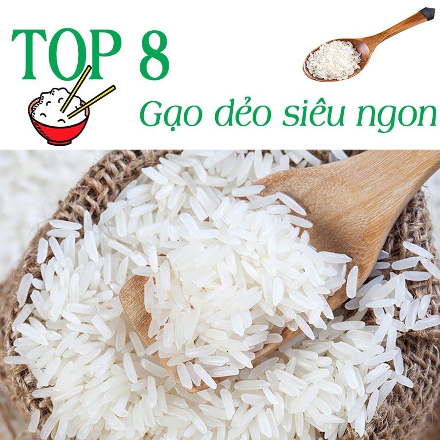 Top 8 gạo dẻo siêu ngon dành cho người sành ăn