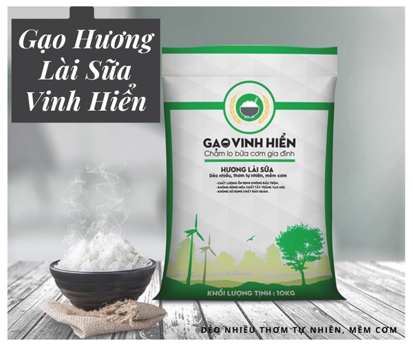 Gạo Hương Lài Sữa Vinh Hiển - Gạo Văn Phòng
