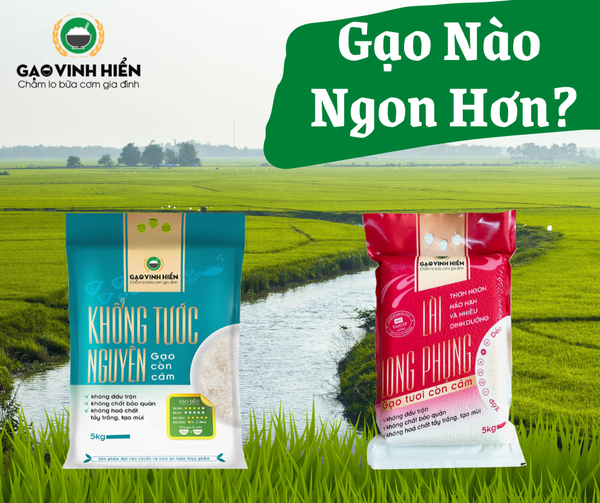Gạo Khổng Tước Nguyên Và Lài Long Phụng, Gạo Nào Ngon Hơn?