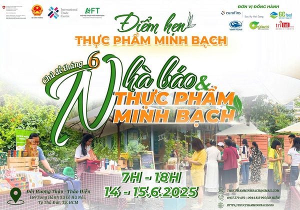 Gạo Vinh Hiển tại sự kiện của Hiệp hội Thực phẩm Minh Bạch