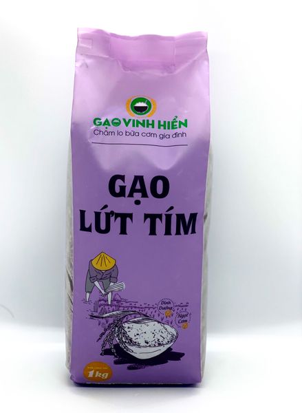 [CÔNG BỐ SẢN PHẨM]  GẠO LỨT TÍM VINH HIỂN TÚI 1KG