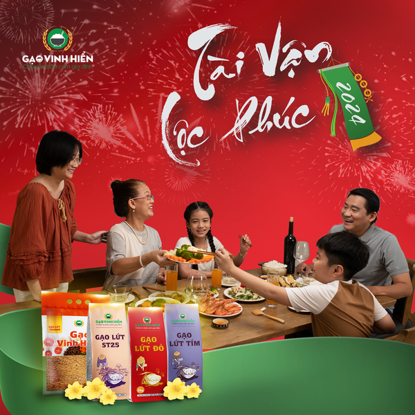 GẠO VINH HIỂN CUNG CHÚC TÂN XUÂN, ĐÓN CHÀO NĂM MỚI