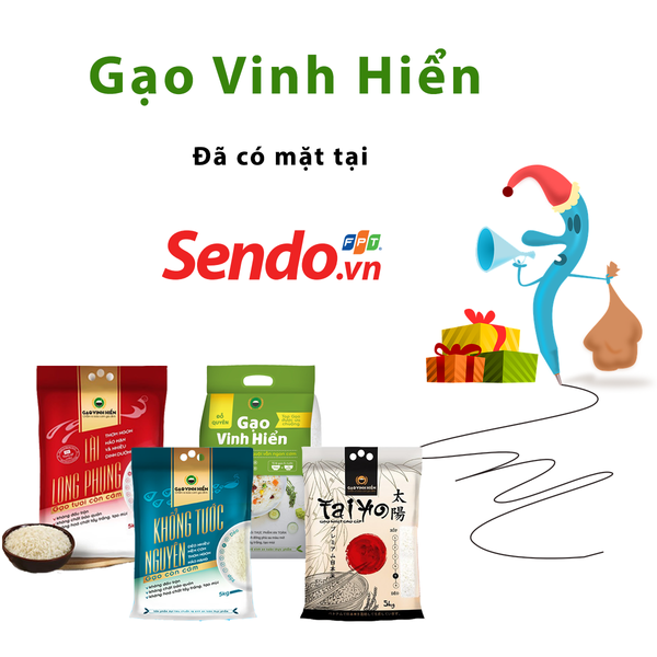 [THÔNG BÁO] GẠO VINH HIỂN ĐÃ CÓ MẶT TẠI SENDO.VN