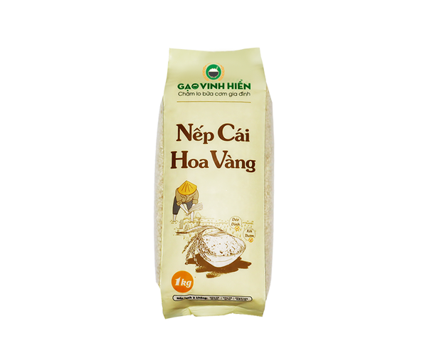 nếp cái hoa vàng vinh hiển