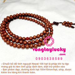 chuỗi bồ đề, chuỗi 108 hạt, bồ đề tinh nguyệt chuỗi niệm Phật, chuỗi quấn tay
