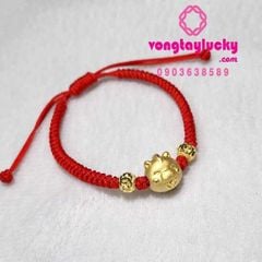 vòng tay chỉ đỏ, vòng tay may mắn, vòng tay mèo may mắn, vòng tay đẹp