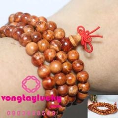 chuỗi gỗ huyết long nu 108 hạt, tràng hạt gỗ huyết long, chuỗi gỗ quấn tay 4 vòng, vòng tay gỗ phong thủy, gỗ huyết long Nu, tràng hạt niệm Phật, chuỗi hạt phật giáo, gỗ huyết long thật, gỗ huyết rồng