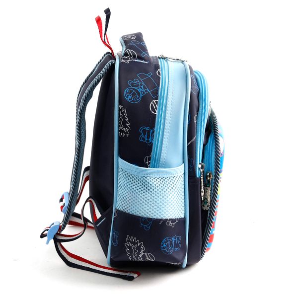 Balo học sinh siêu nhẹ BL1009MS xanh (2)