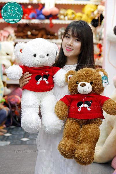 Gấu teddy áo kissme