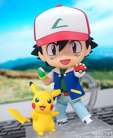 Pokemon Center Original Nendoroid Red 425 Figure Japan Anime Pikachu G for  sale online
