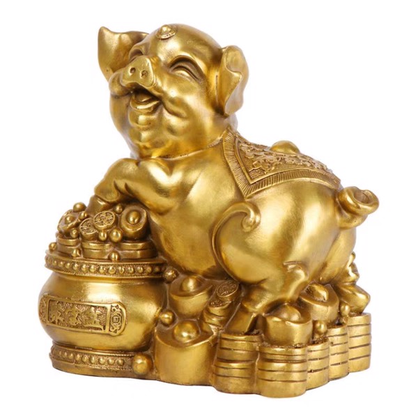 linh vật heo phong thủy
