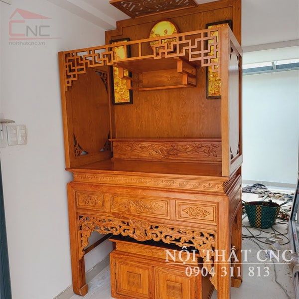 Tấm CNC trang trí bàn thờ