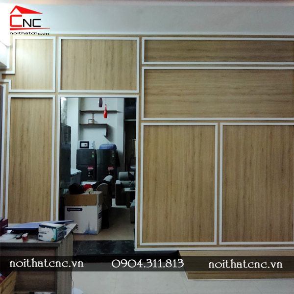 Hình ảnh vách cửa lùa cnc