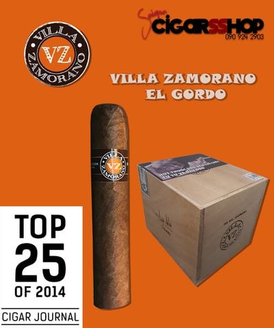 Xì gà VILLA ZAMORANO EL GORDO – TOP 25 OF 2014 CIGAR JOURNAL