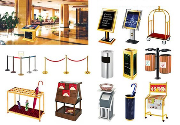 Các loại đồ dùng thiết bị khách sạn phổ biến hiện nay
