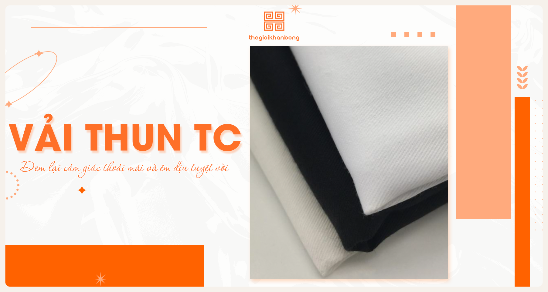 Vải thun TC là gì? Phân loại, ưu nhược điểm và ứng dụng vải thun TC