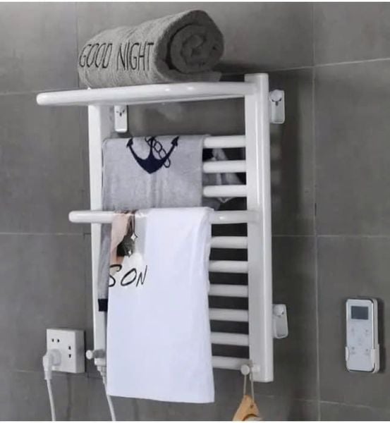 sử dụng giàn sấy khăn tắm cleanmax
