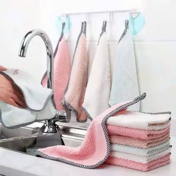 cách vệ sinh khăn lau bếp
