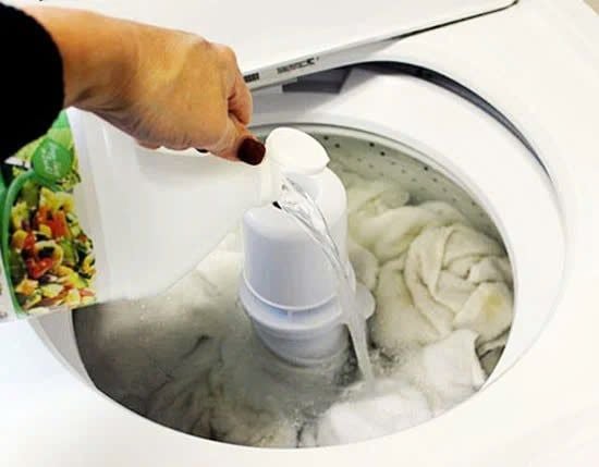 cách khắc phục khăn bị ố vàng
