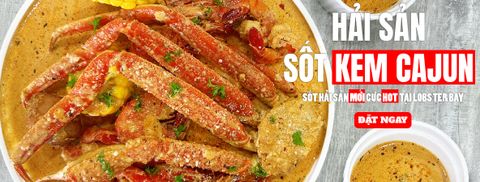 NEW!!! HẢI SẢN SỐT KEM CAJUN