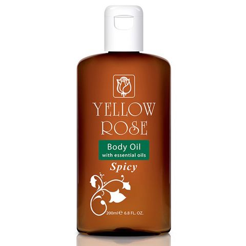 Dầu massage cơ thể Spicy Body Oil của Yellow Rose.