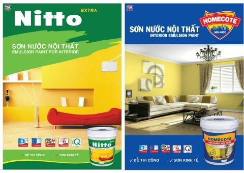 Sơn Mai Anh - Bảng Màu Sơn Toa 2023 - Bảng Màu Sơn Nước Toa Trong Nhà Toa Nitto & Toa HomeCote