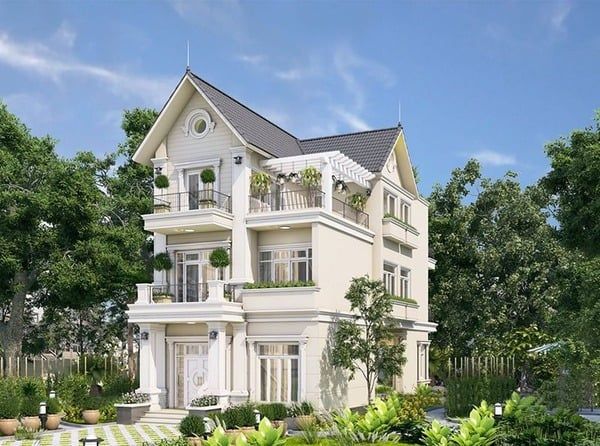 Sơn trắng sứ dễ dàng sử dụng cho ngoại thất